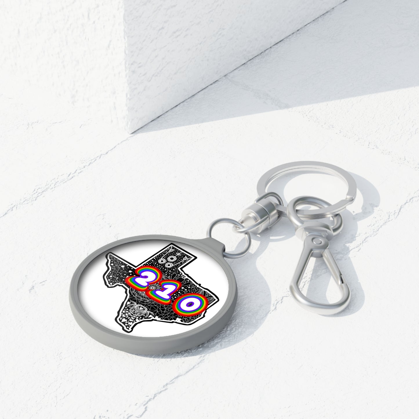 Texas 210 Keyring Tag