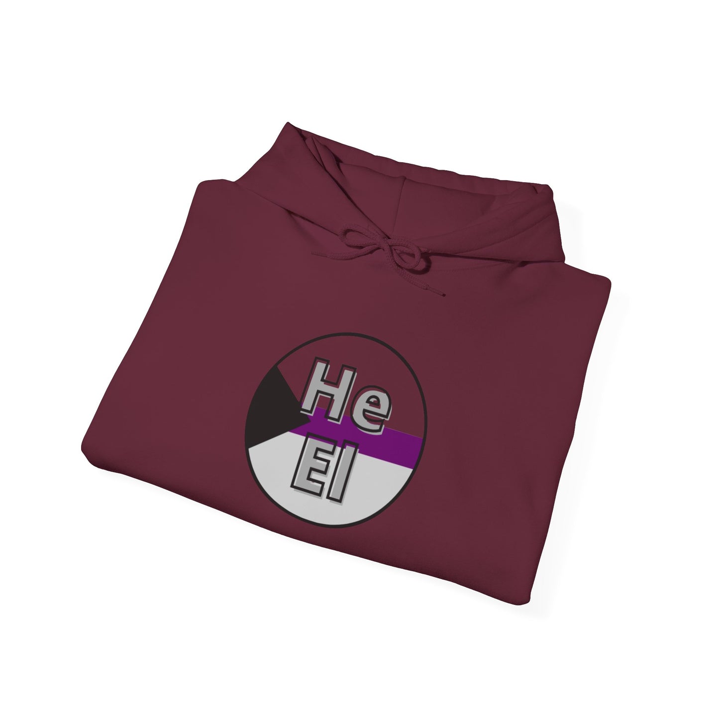 He / El Demi (needs non transparent image) Hooded Sweatshirt
