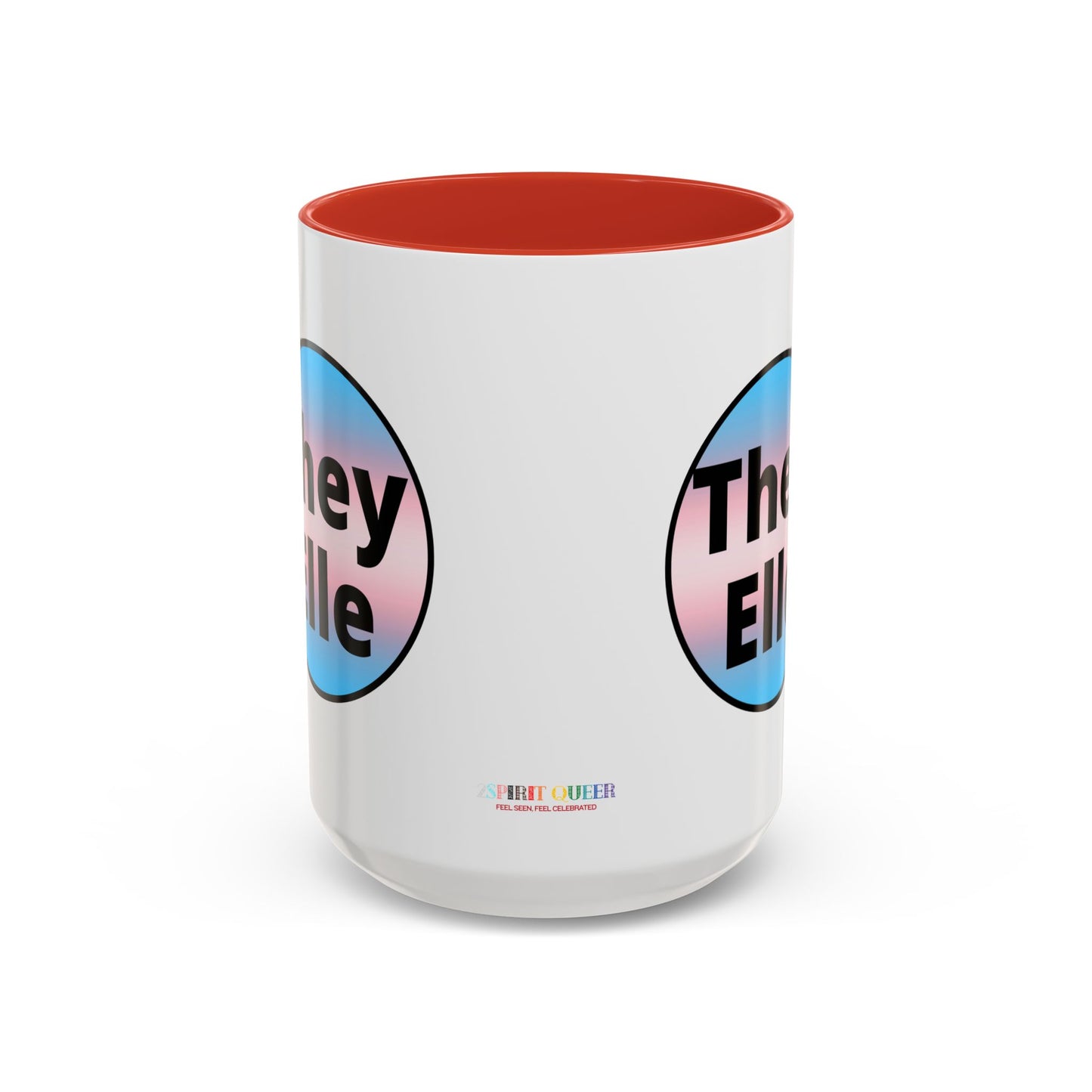They / Elle Trans Coffee Mug