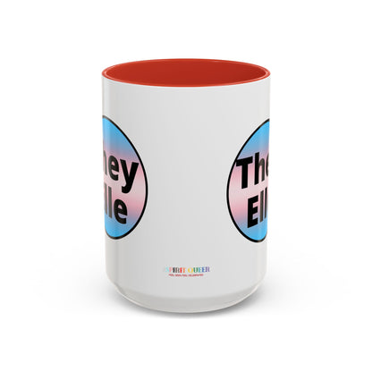 They / Elle Trans Coffee Mug