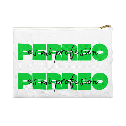 Perreo Es Mi Profesion - Green Accessory Pouch