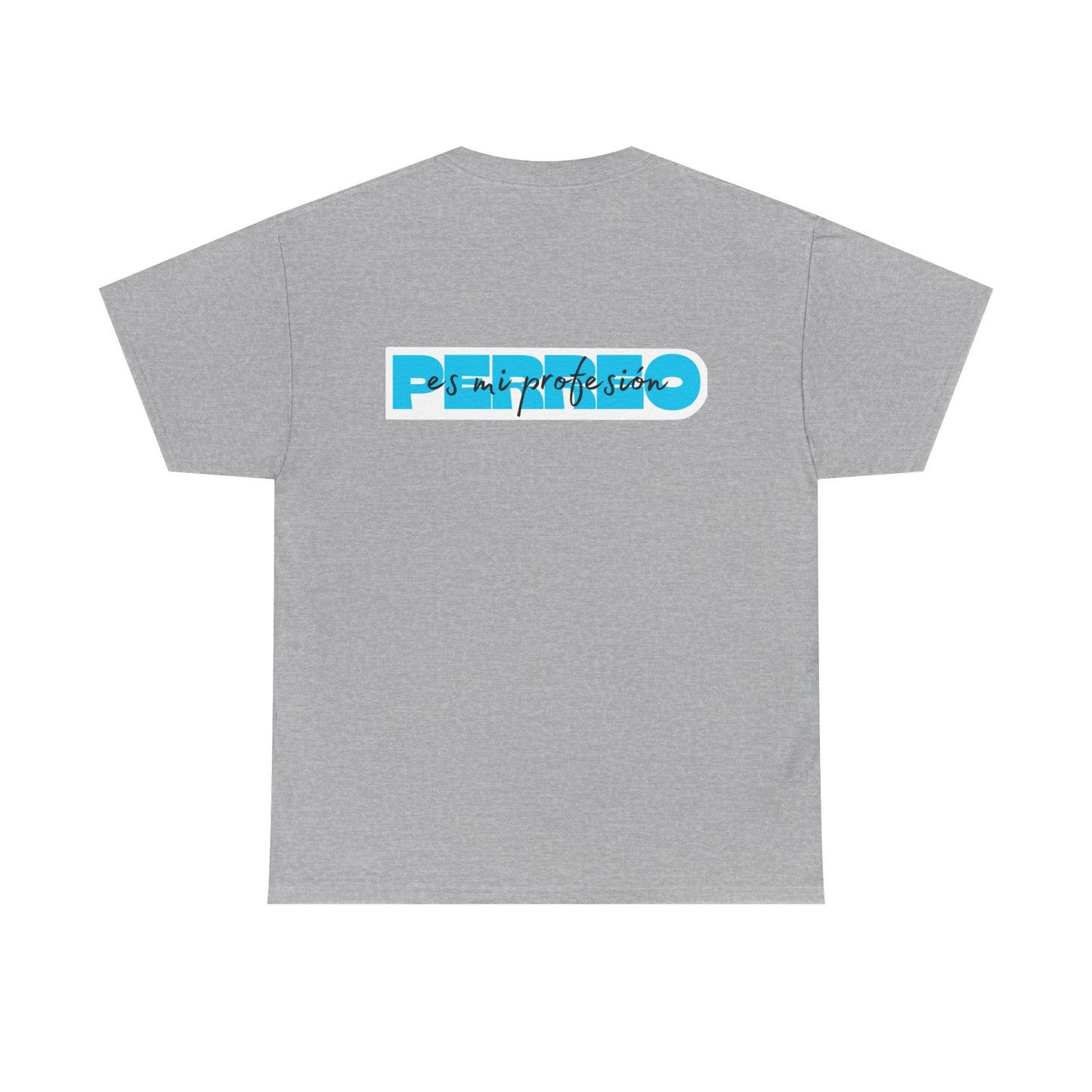 Perreo Es Mi Profesion - Blue Heavy Cotton Tee