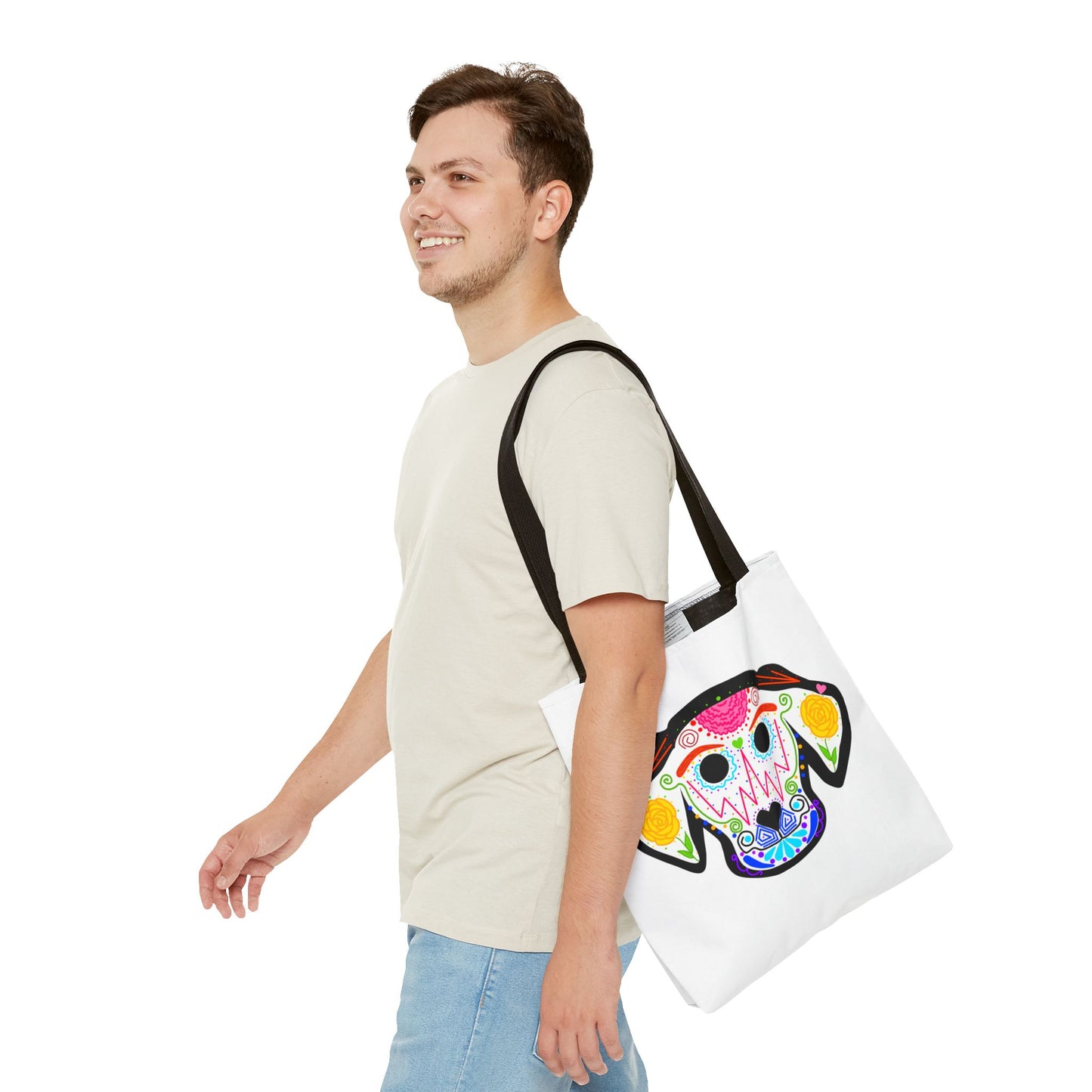 Dia de los Muertos Dog Tote Bag