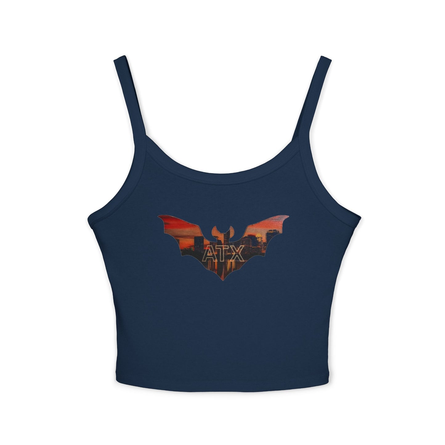 ATX Skyline Bat Spaghetti Strap Tank Top