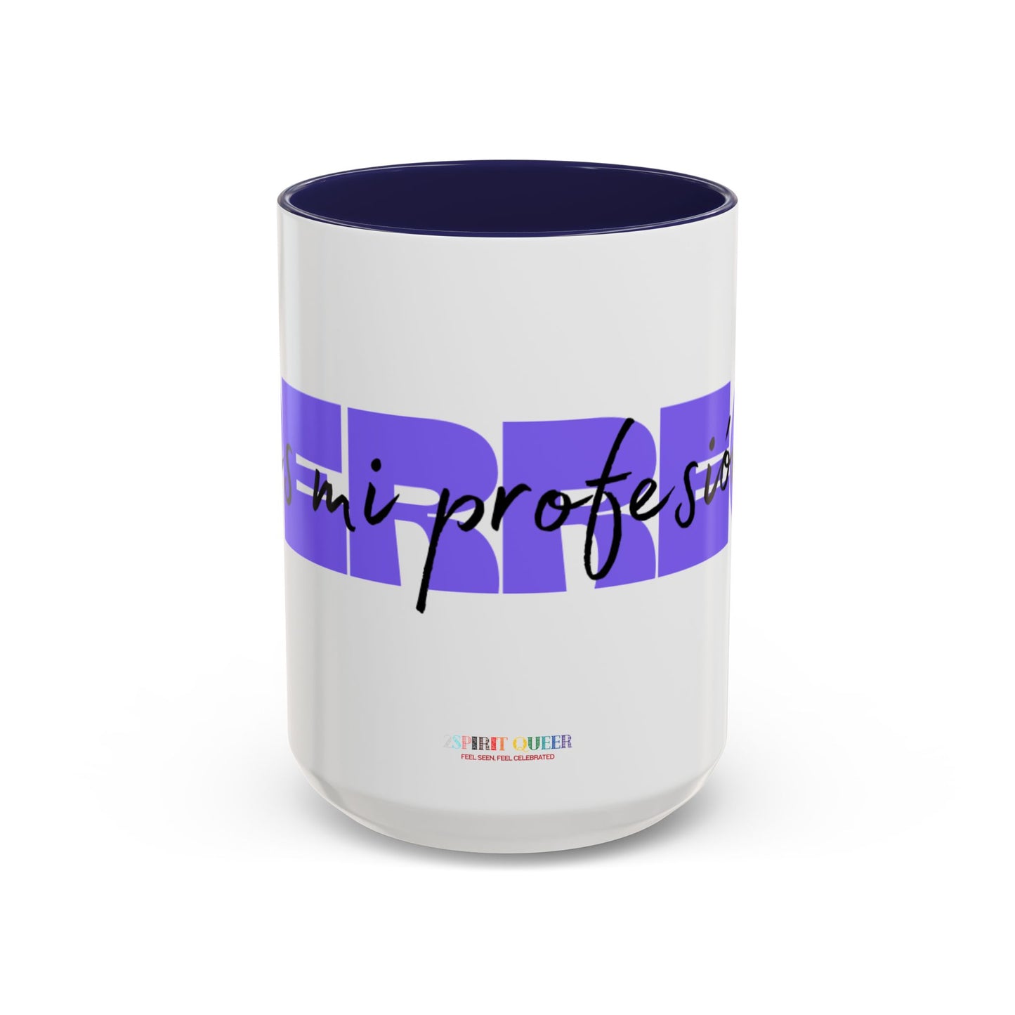Perreo Es Mi Profesion Purple Coffee Mug