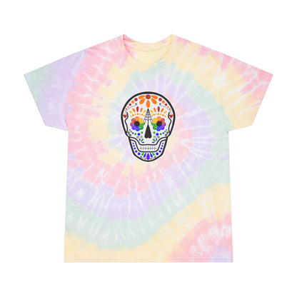 Queer Sugar Skull Tie-Dye Tee