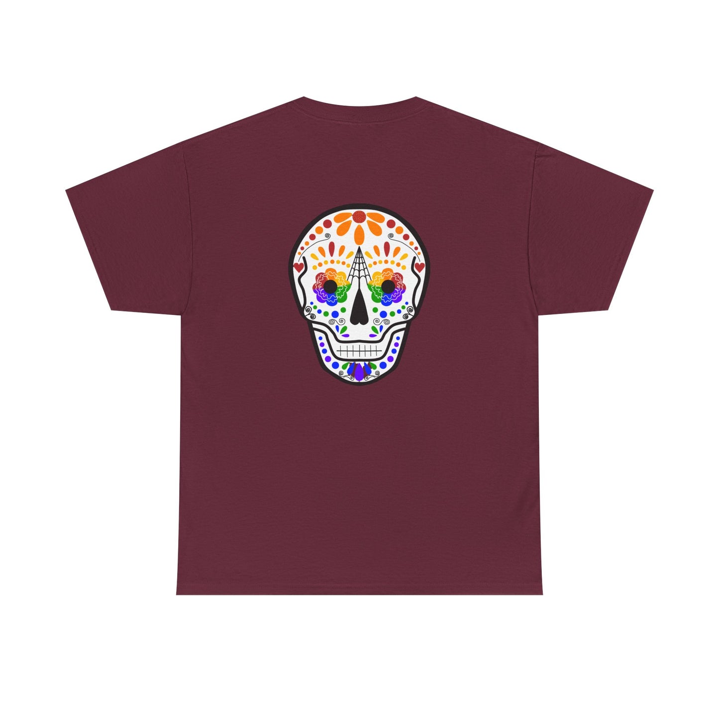 Queer Sugar Skull Heavy Cotton Tee