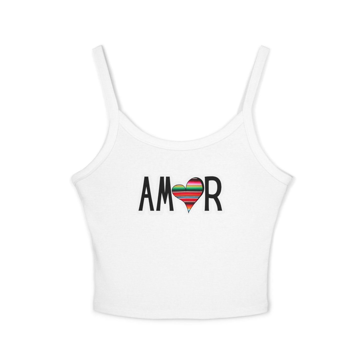 Amor Serape Spaghetti Strap Tank Top
