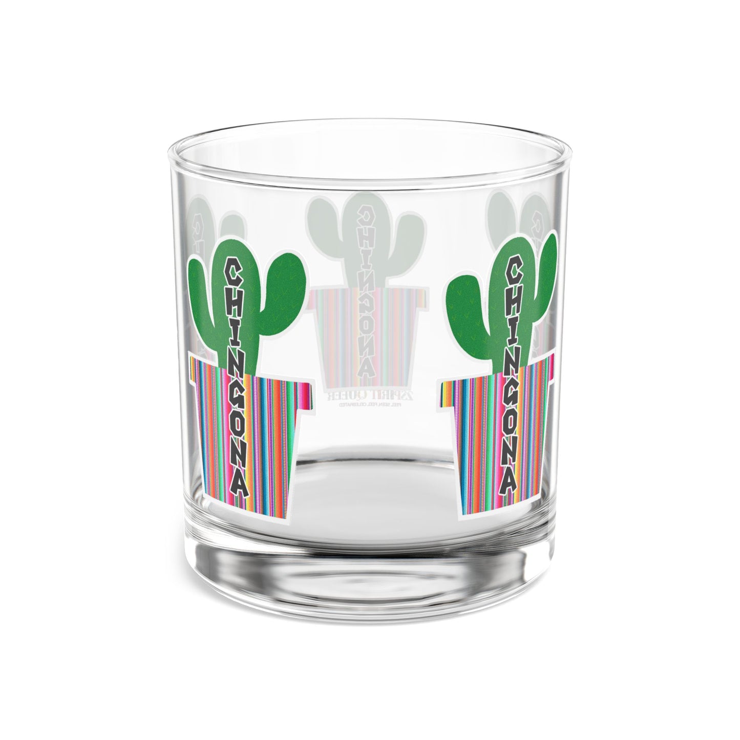 Chingona Cacti Glass