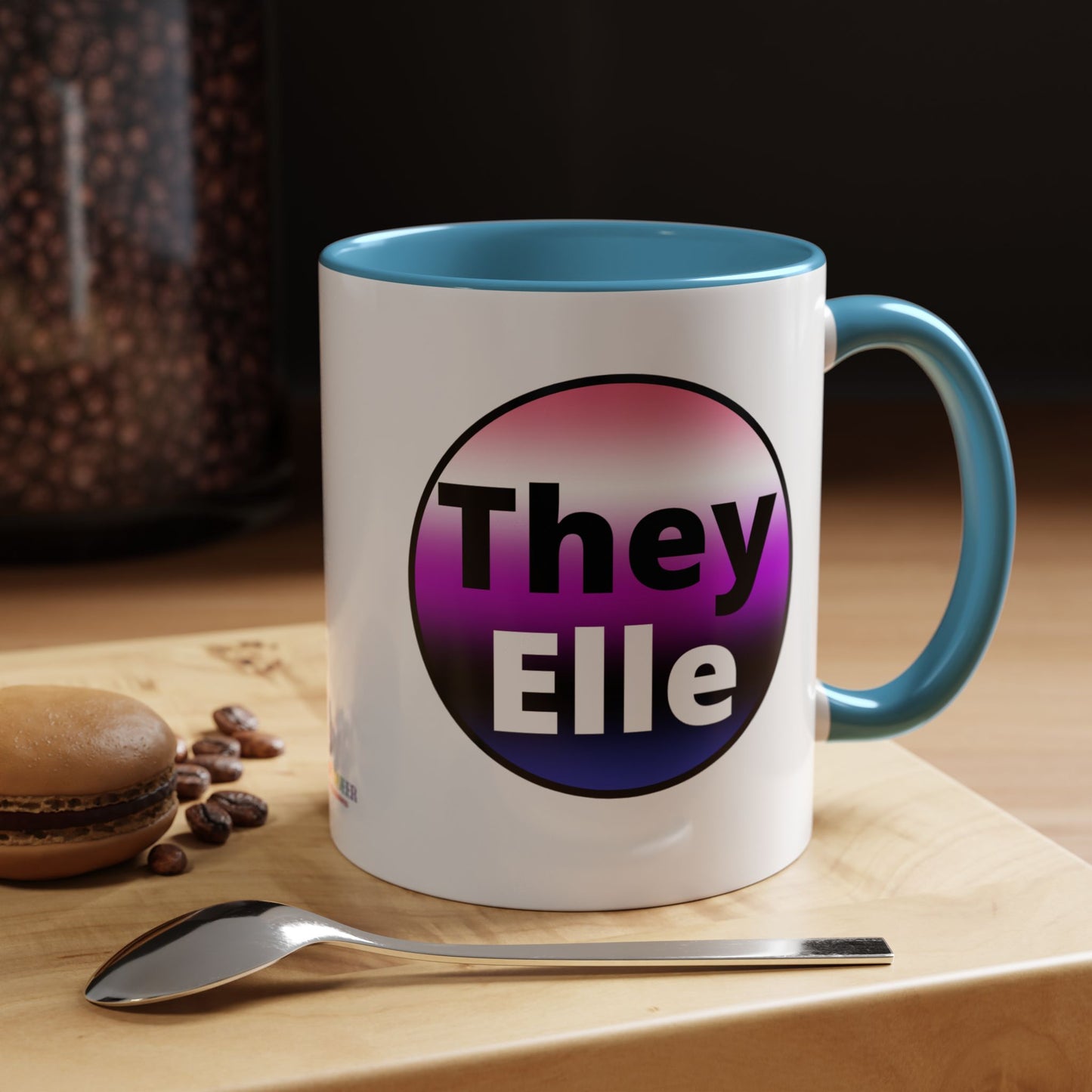 They / Elle Genderfluid Coffee Mug