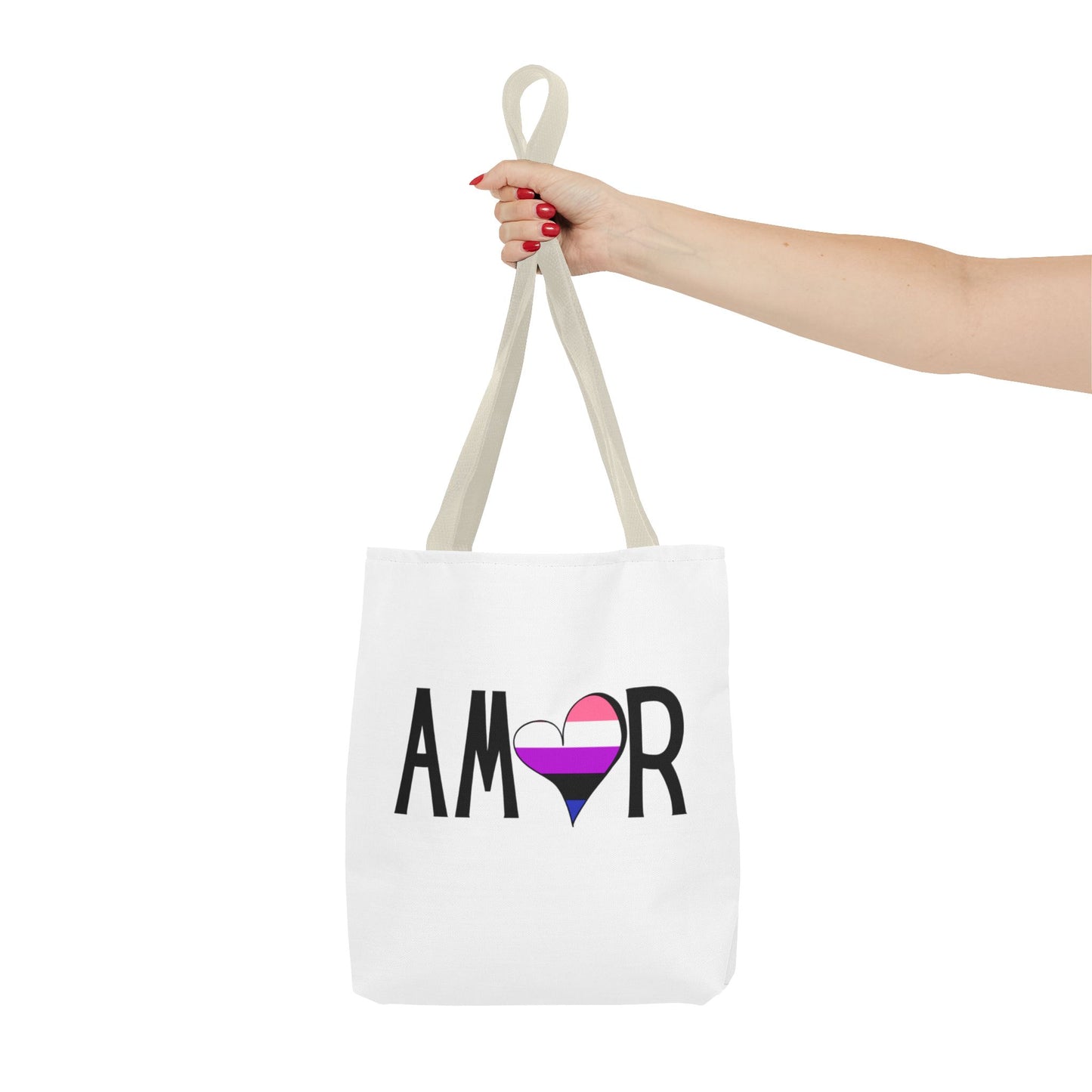 Amor Genderfluid Tote Bag