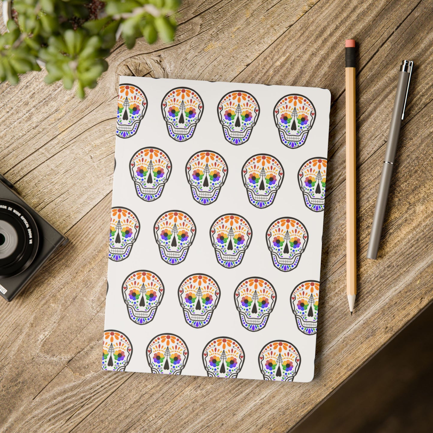 Queer Sugar Skull Softcover Journal