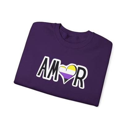 Amor Non Binary Crewneck Sweatshirt