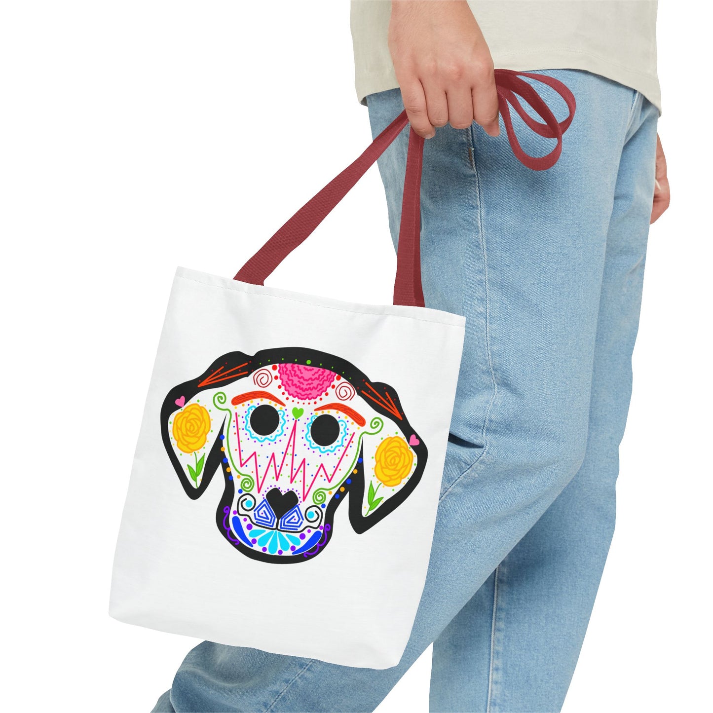 Dia de los Muertos Dog Tote Bag
