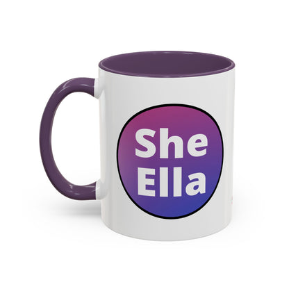 She/Ella Bi Coffee Mug