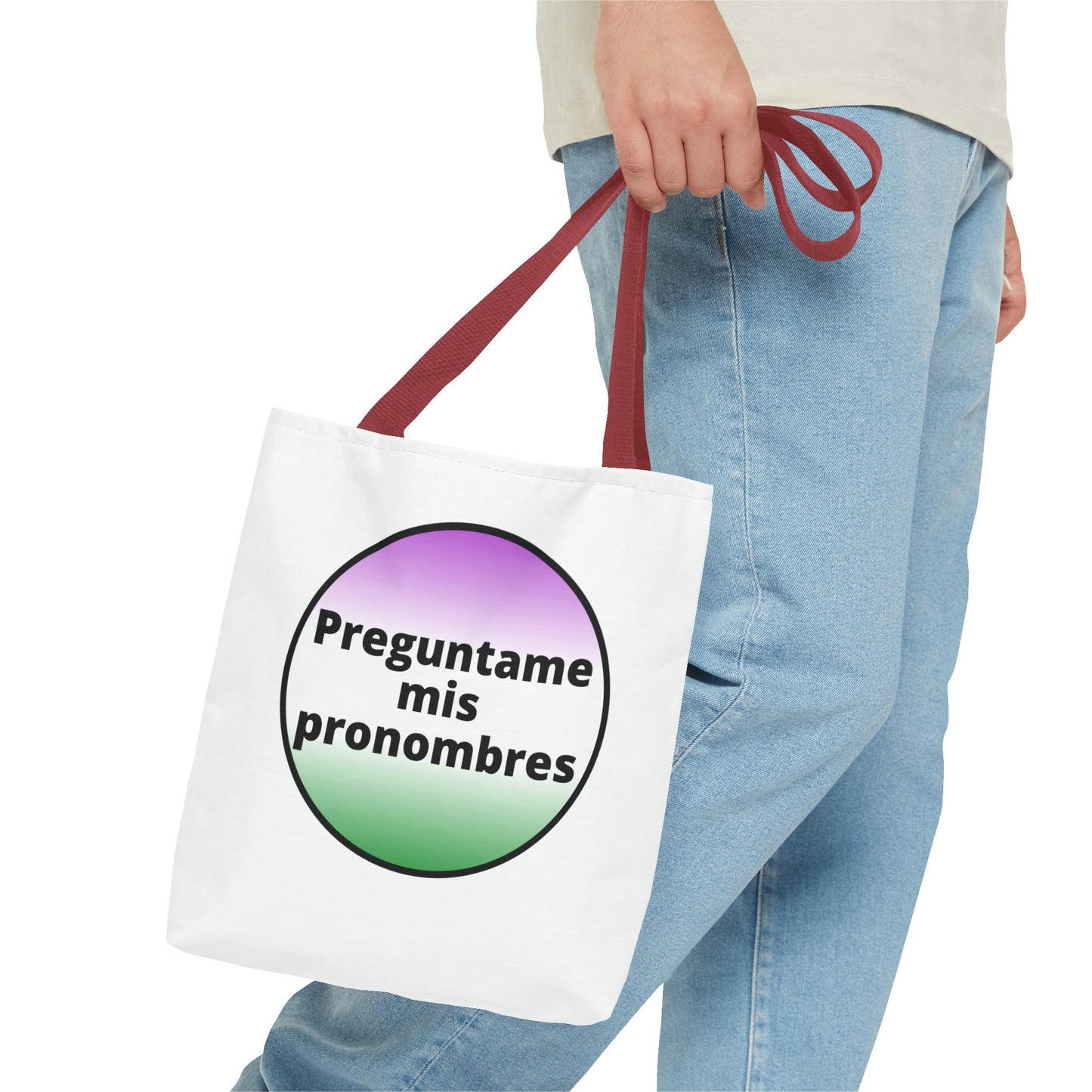 Preguntame mis Pronombres Gender NonConforming Tote Bag