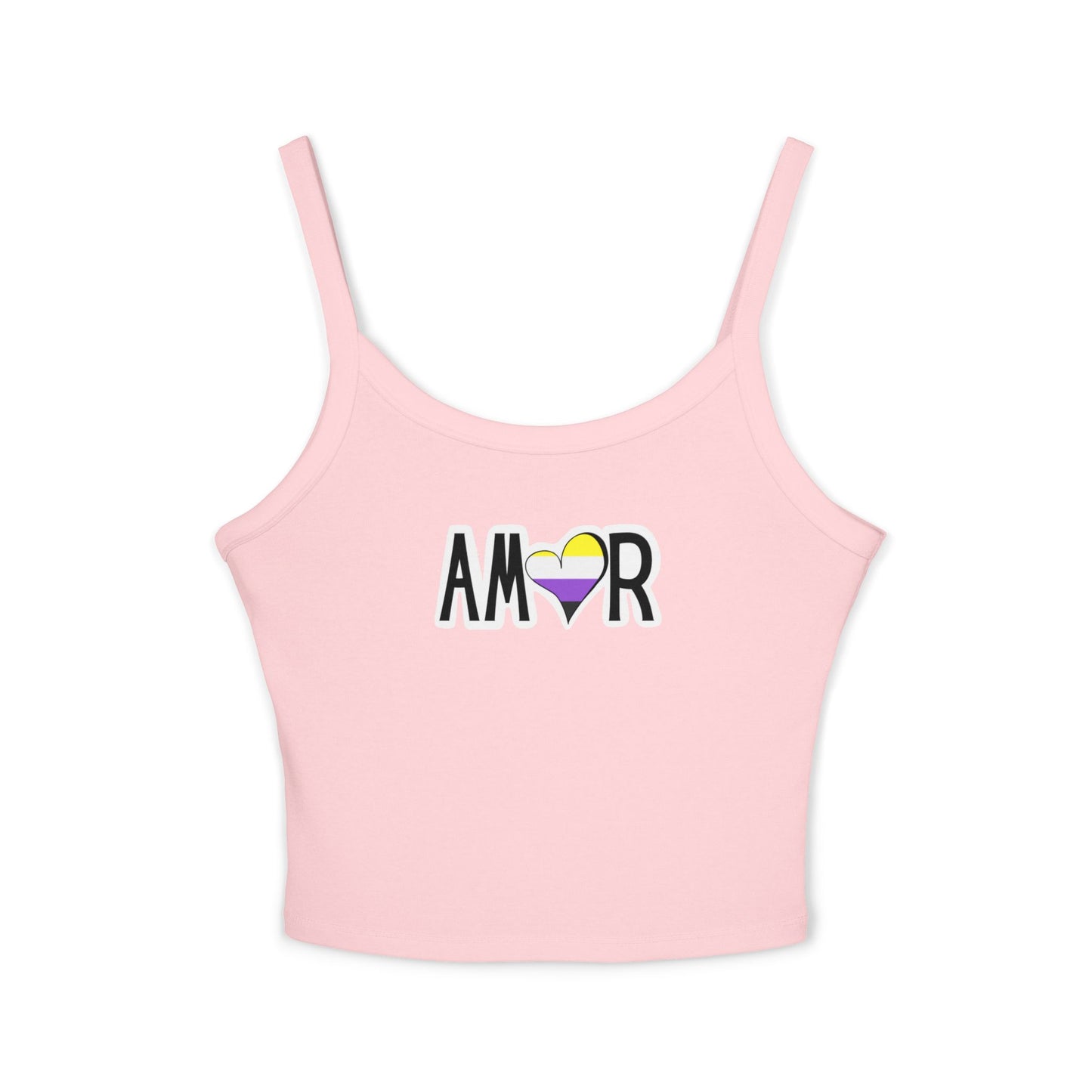 Amor Non Binary Spaghetti Strap Tank Top
