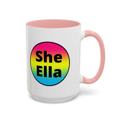 She/Ella Pan Coffee Mug