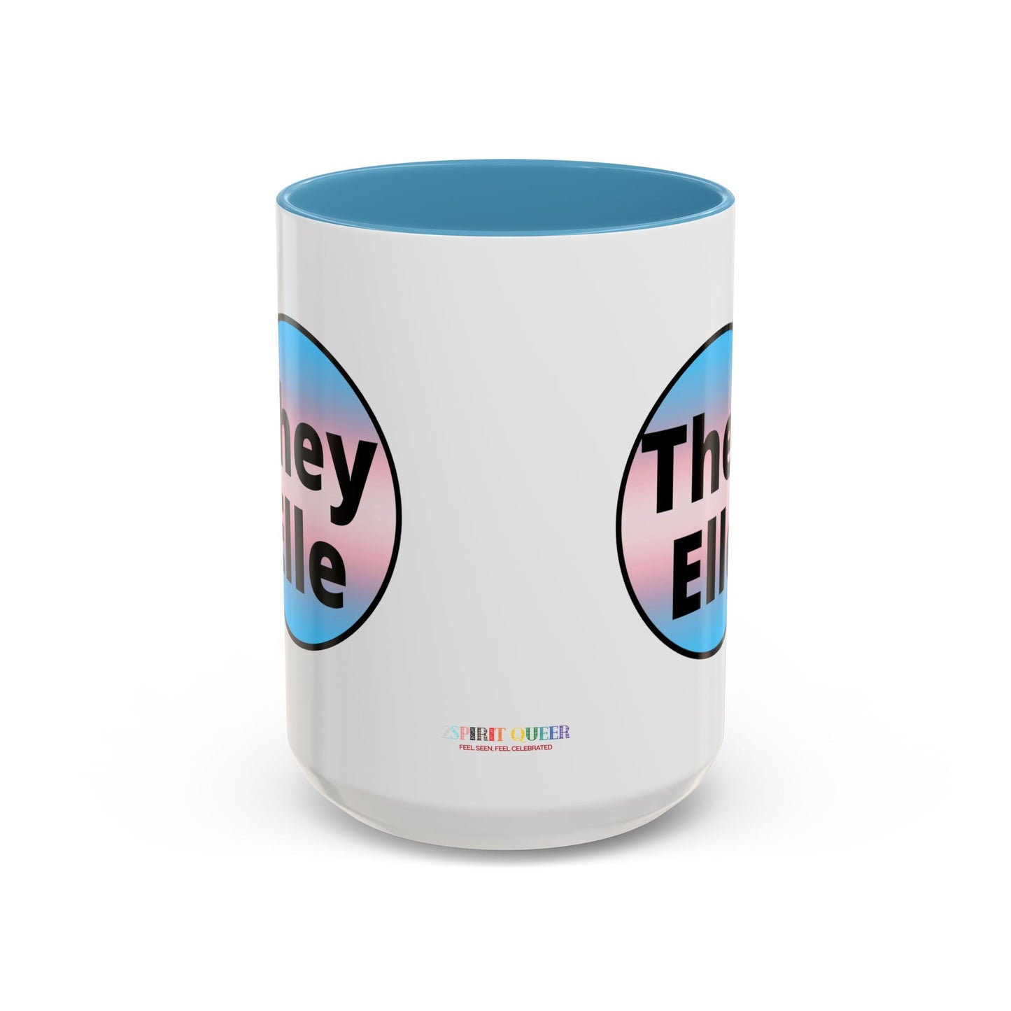 They / Elle Trans Coffee Mug