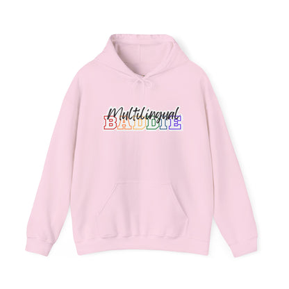 Multilingual Baddie Hooded Sweatshirt