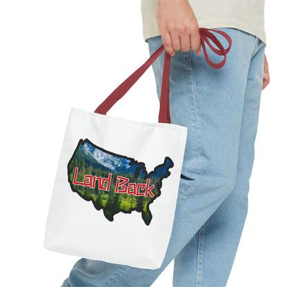 Land Back USA Tote Bag