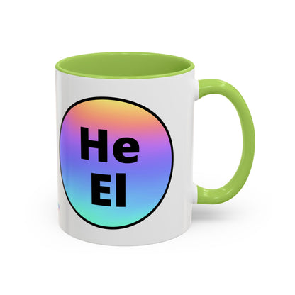 He / El Rainbow Coffee Mug