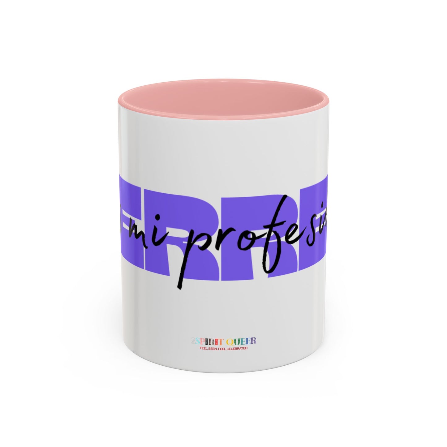 Perreo Es Mi Profesion Purple Coffee Mug