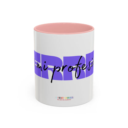 Perreo Es Mi Profesion Purple Coffee Mug
