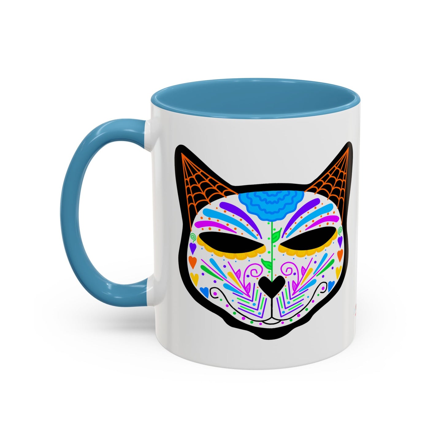 Dia de los Muertos Cat Coffee Mug