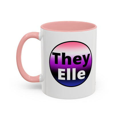 They / Elle Genderfluid Coffee Mug