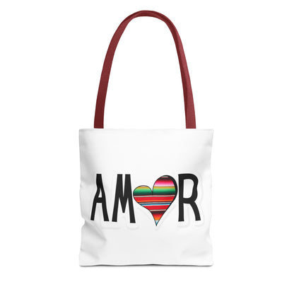 Amor Serape Tote Bag