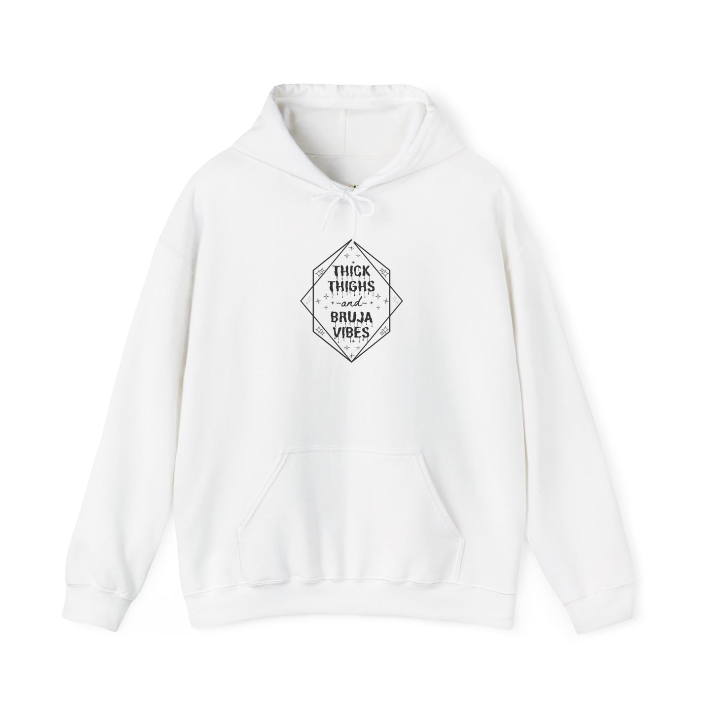 Thick Thighs Bruja Vibes Hooded Sweatshirt