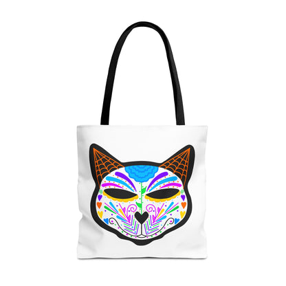 Dia de los Muertos Cat Tote Bag