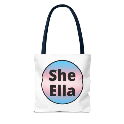 She/Ella Trans Tote Bag