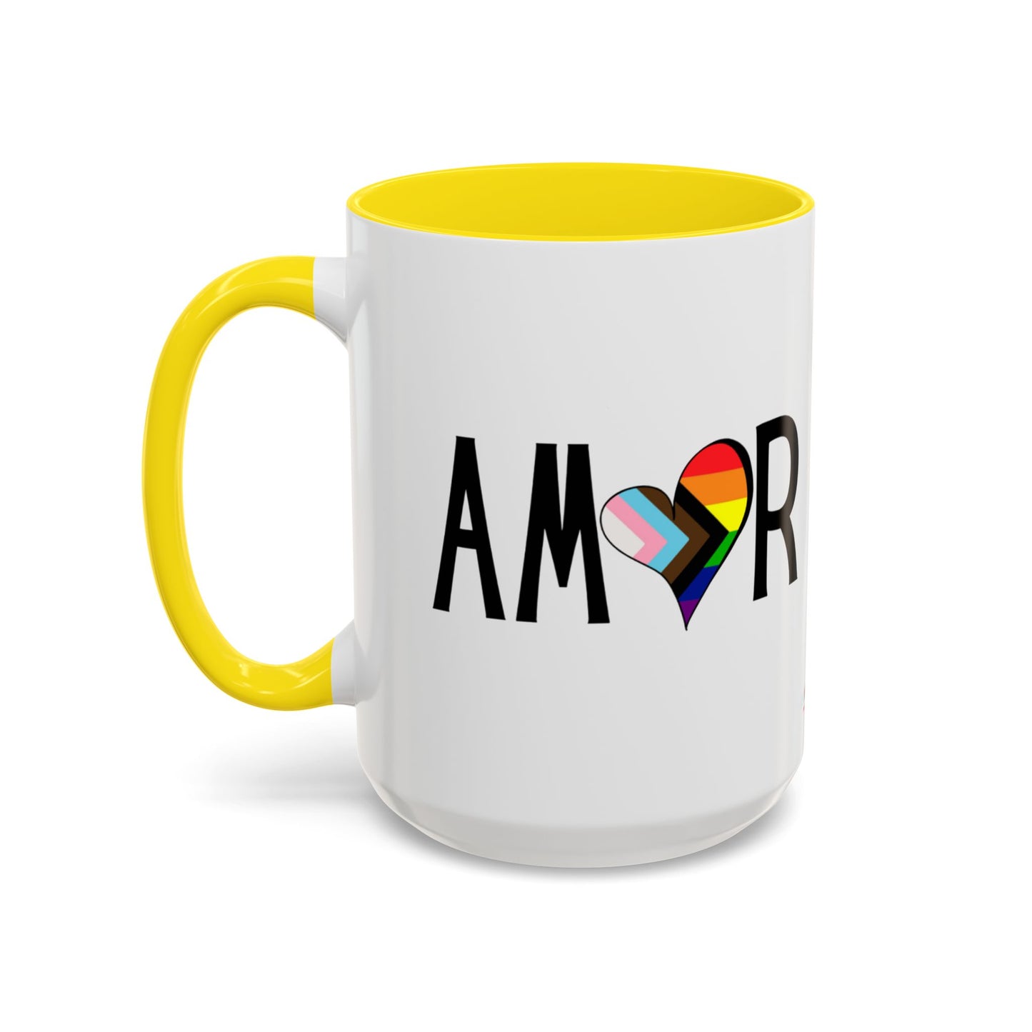 Amor  Inclusive Accent Coffee Mug