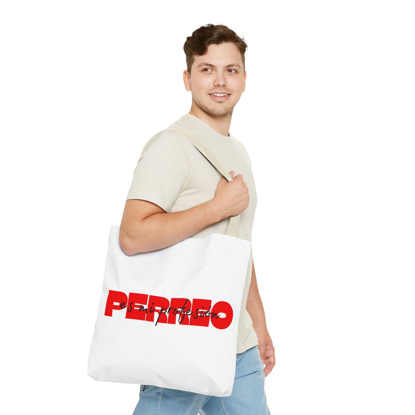 Perreo Es Mi Profesion Red Tote Bag