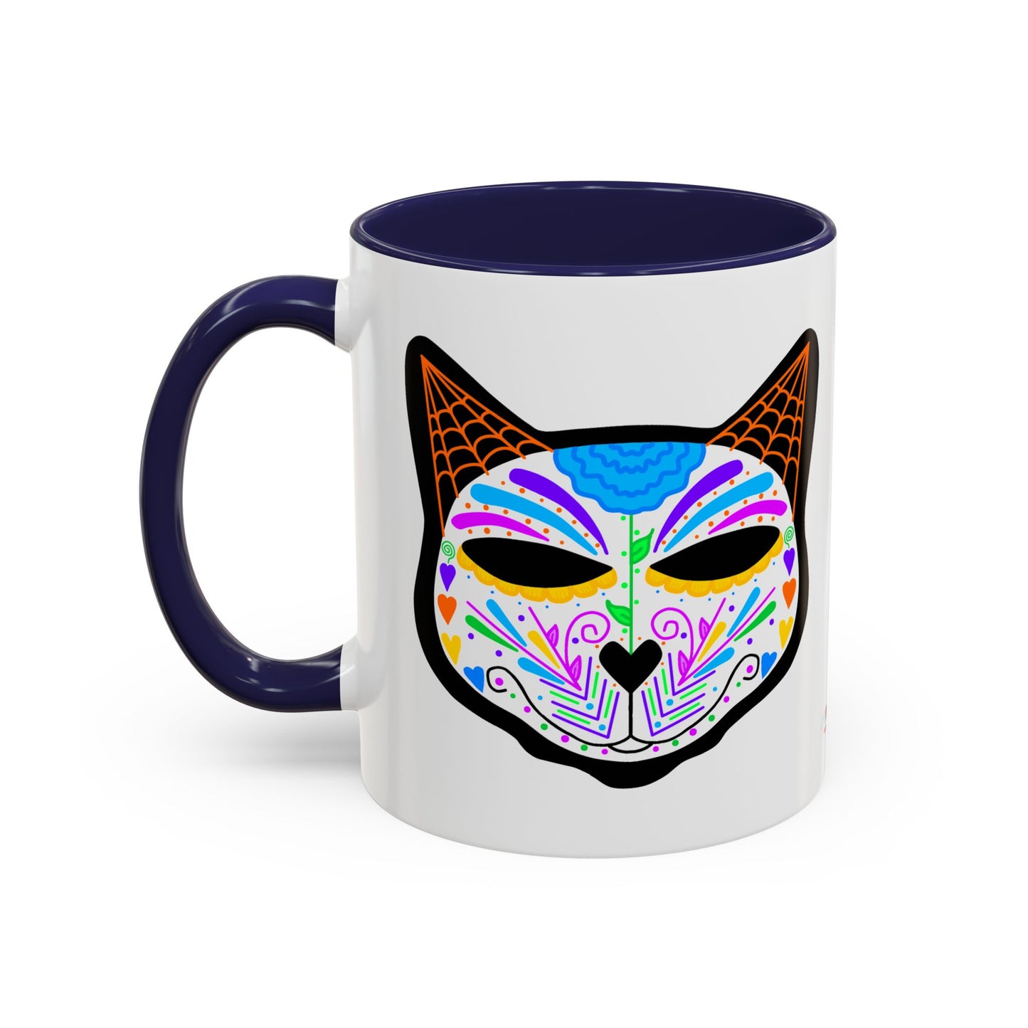 Dia de los Muertos Cat Coffee Mug