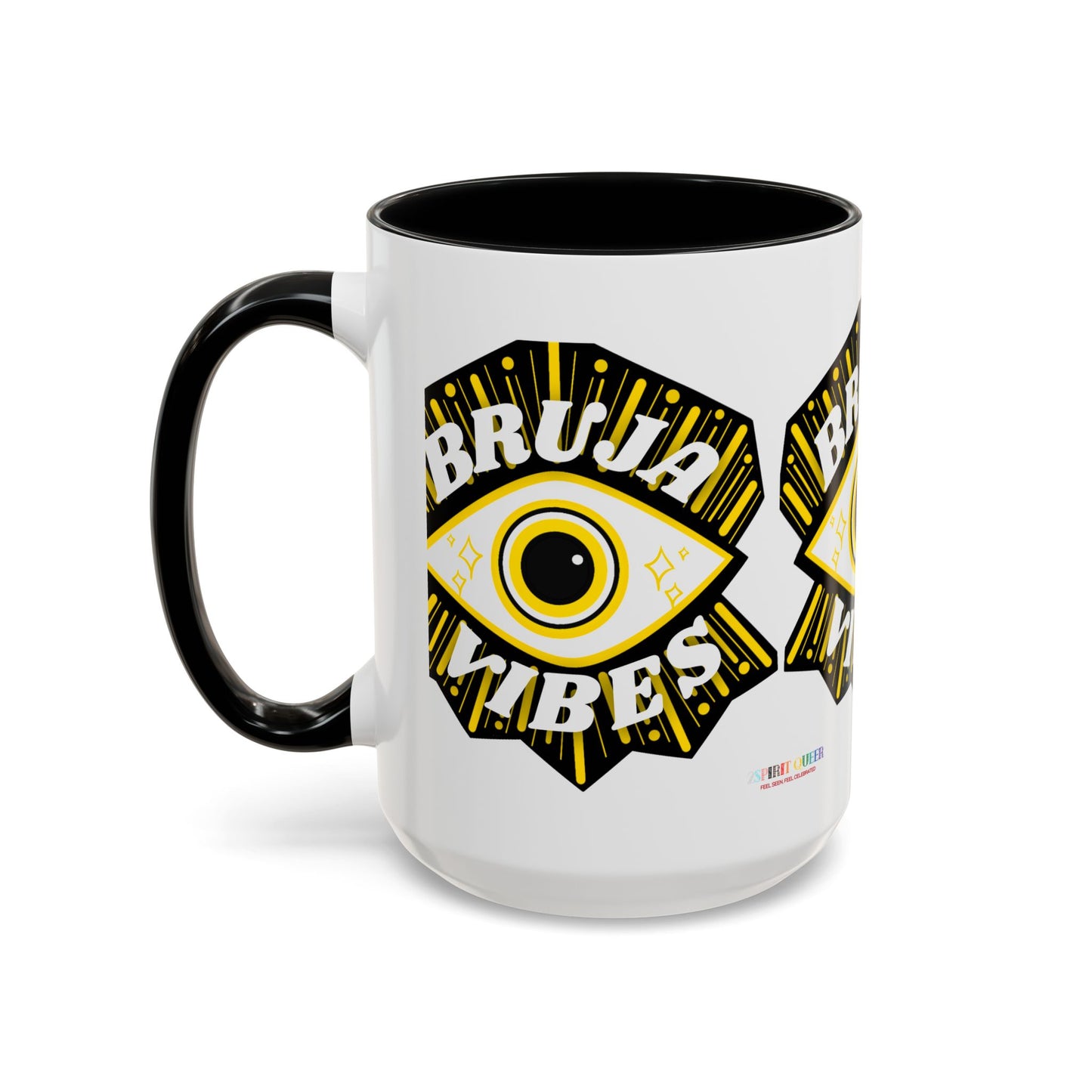 Bruja Vibes Outer Eye Accent Coffee Mug