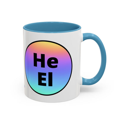 He / El Rainbow Coffee Mug