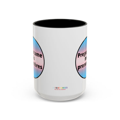 Preguntame mis Pronombres Trans Coffee Mug