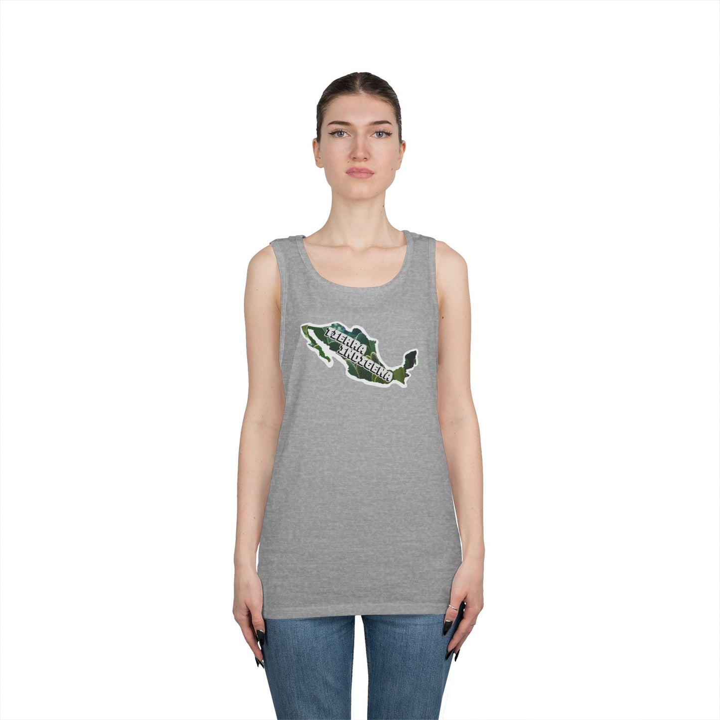 Tierra Indigena Nopales Heavy Cotton Tank Top