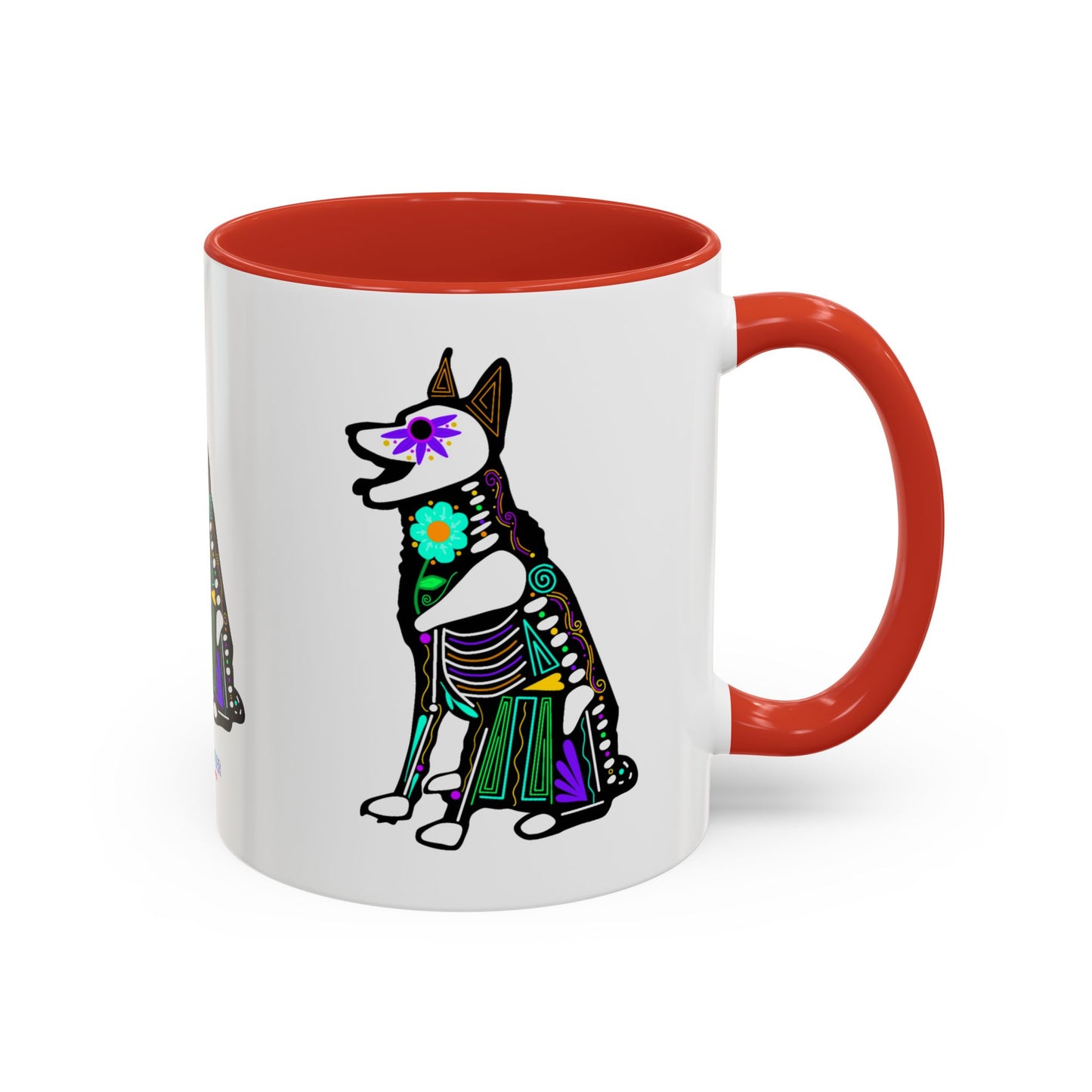 Dia de los Muertos German Shepard Coffee Mug