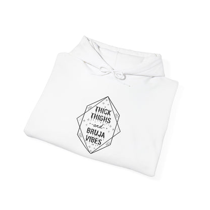 Thick Thighs Bruja Vibes Hooded Sweatshirt