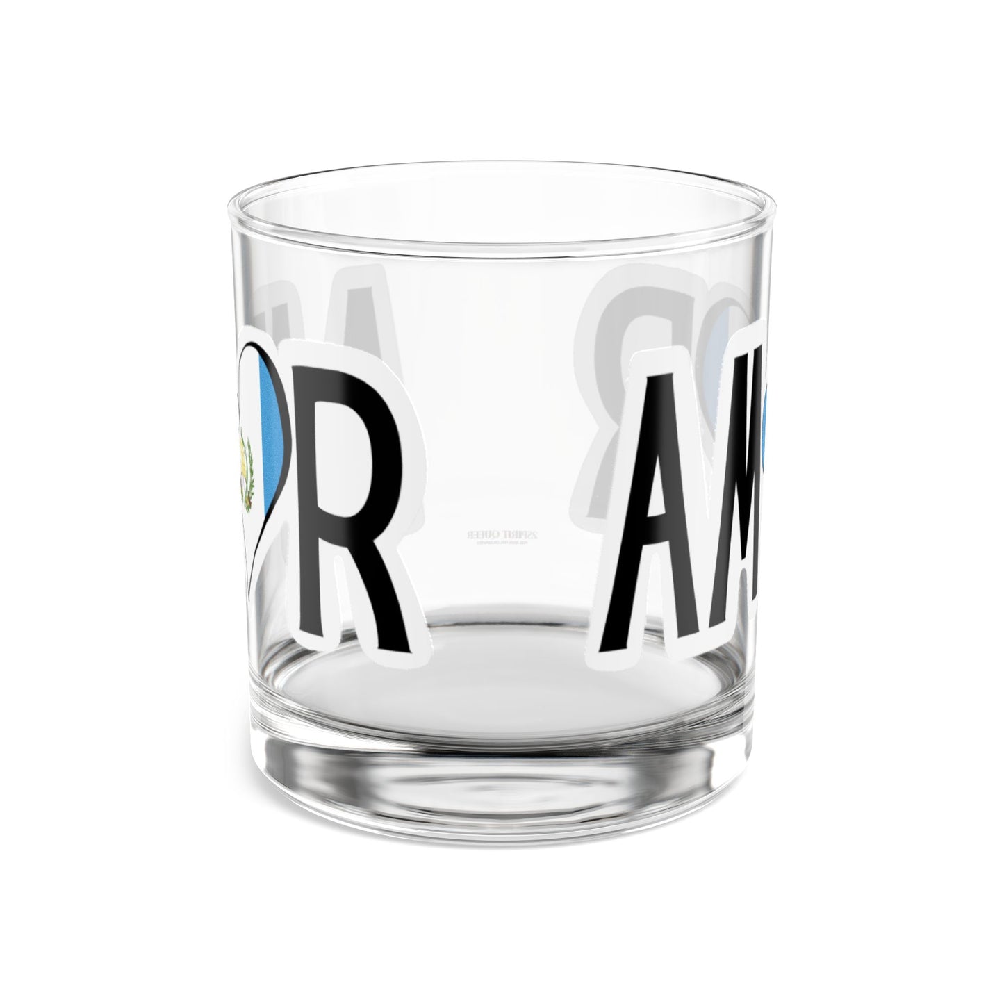 Amor  - Guatemala Rocks Glass, 10oz