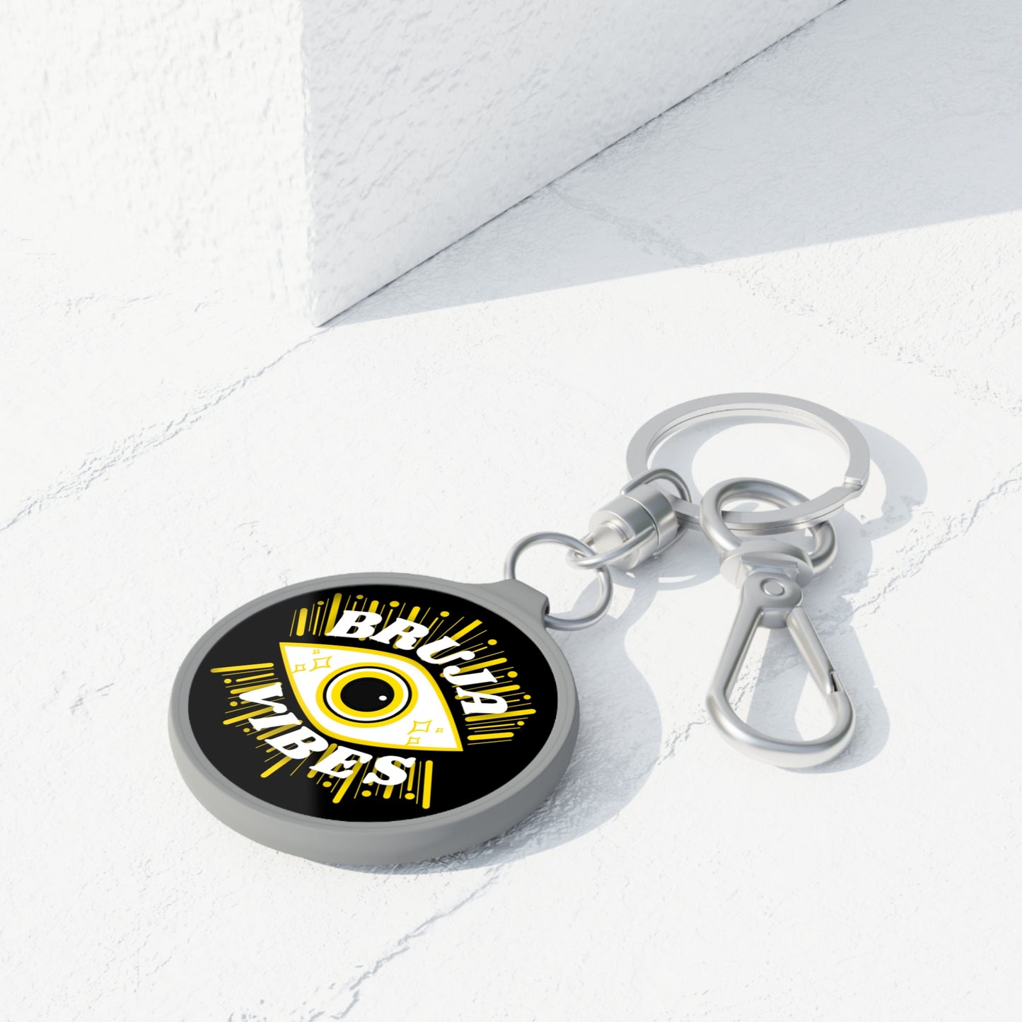 Bruja Vibes Outer Eye Keyring Tag