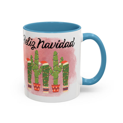 Feliz Navidad Cacti Coffee Mug