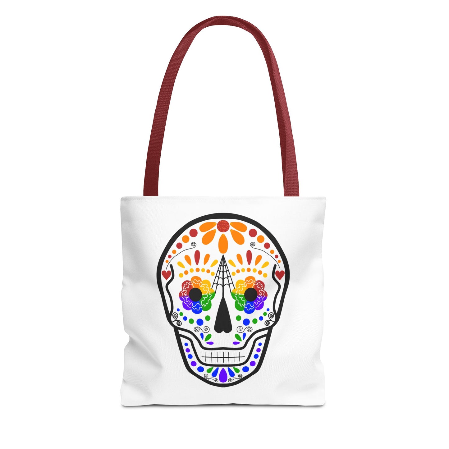 Queer Sugar Skull Tote Bag
