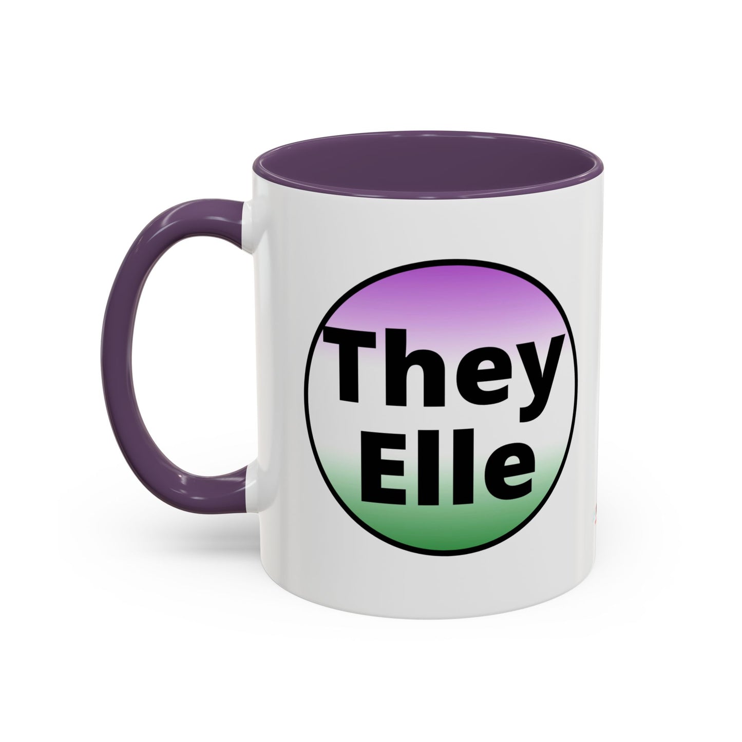They / Elle - Gender Non-Conforming Coffee Mug