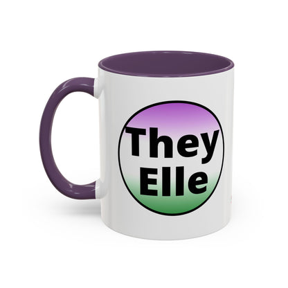 They / Elle - Gender Non-Conforming Coffee Mug