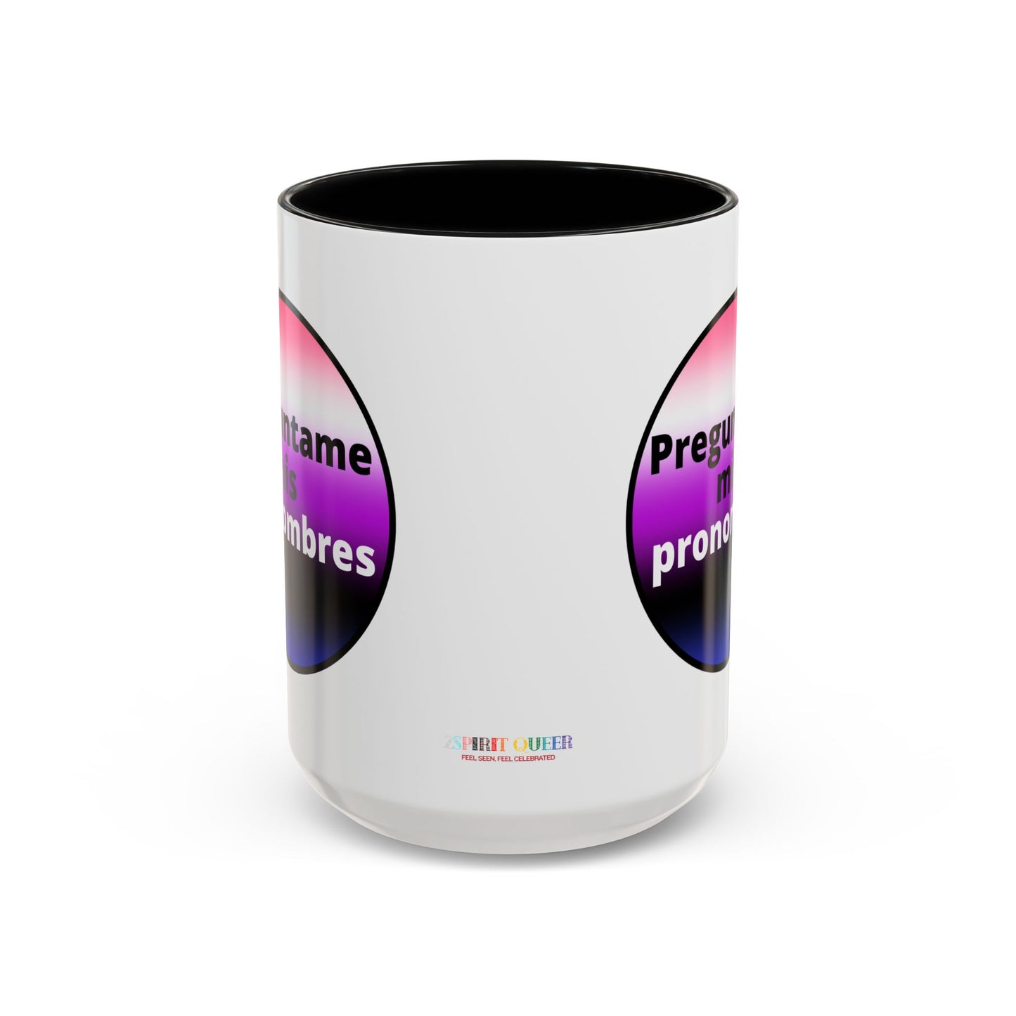 Preguntame mis Pronombres GenderFluid  Coffee Mug